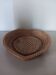 Vintage basket, made of rattan.