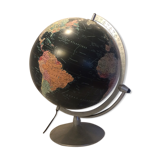 Vintage luminous globe, black Scanglobe-Denmark