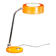 CharlJumo, Modern industrial desk lamp, Original orange color, France