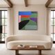 Original painting "The Last Blue Horizon"