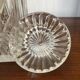 Crystal whisky carafe