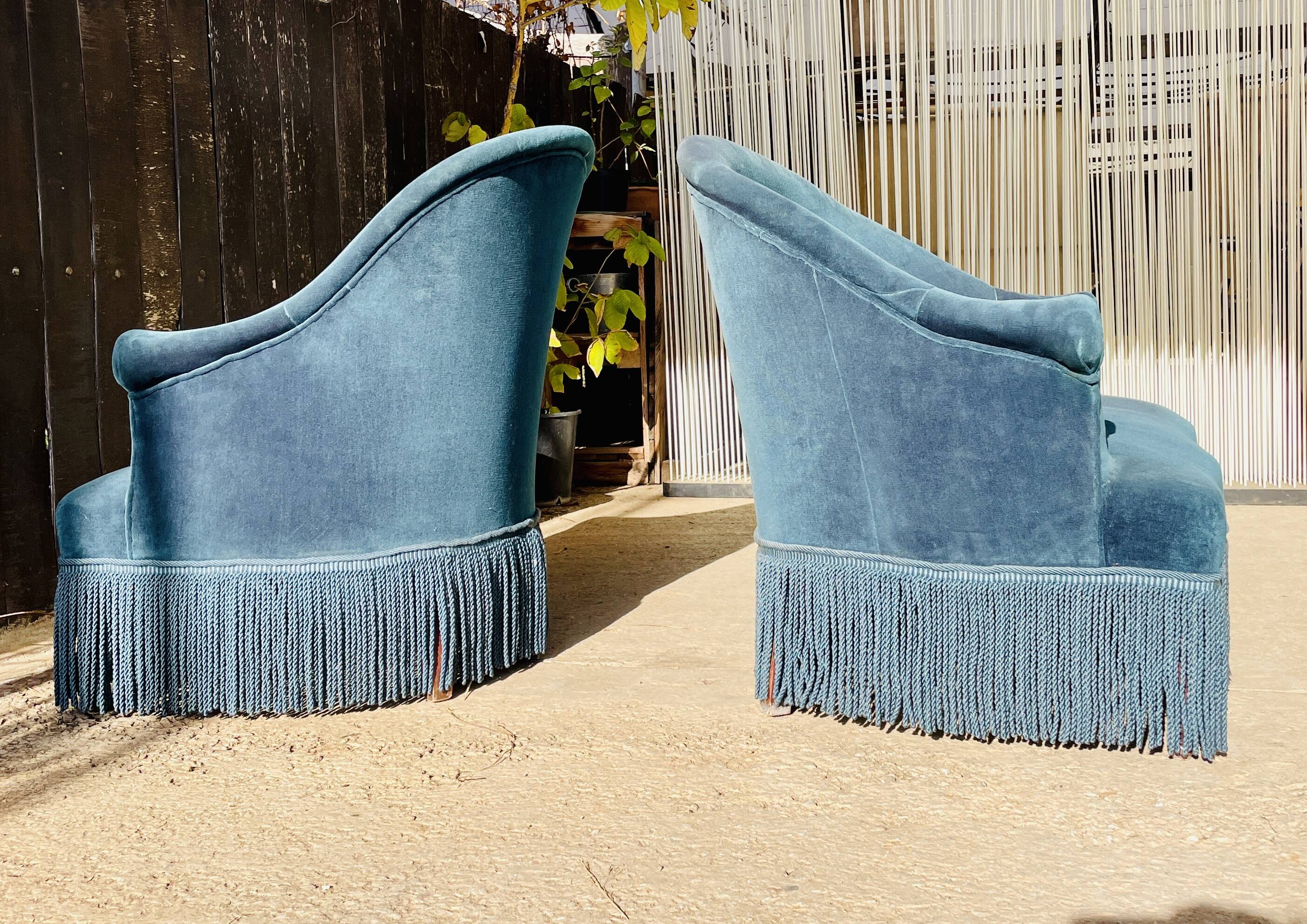 Bench and toad armchair