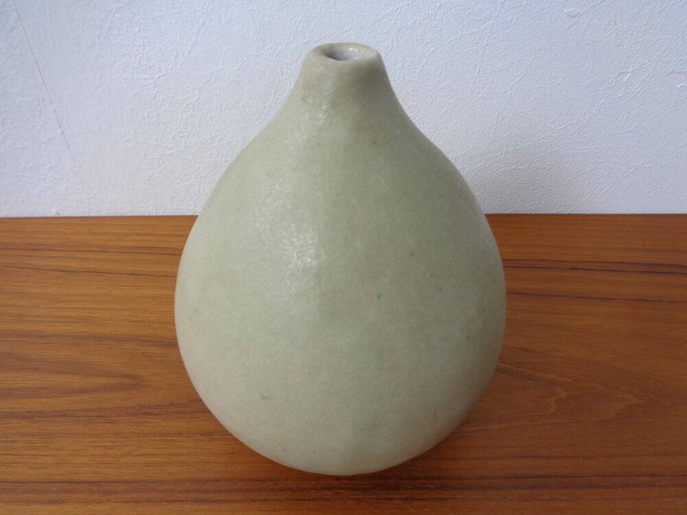 Danish minimalist studio ceramic vase, 1960s