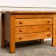 Commode Maison Regain in solid elm, 1960s.