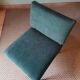 Green 1960s armchairs