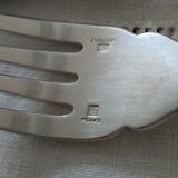 Lot 73 cutlery christofle model talisman lacquer of china color siena