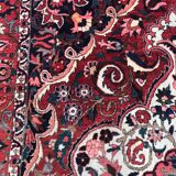 Old hand made Bakhtiar Persian wool rug 212 x 325 cm