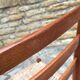 Italian chair in rope and wood