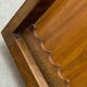 Chess and backgammon set in carved wood and marquetry