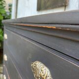Antique tall chest of drawers