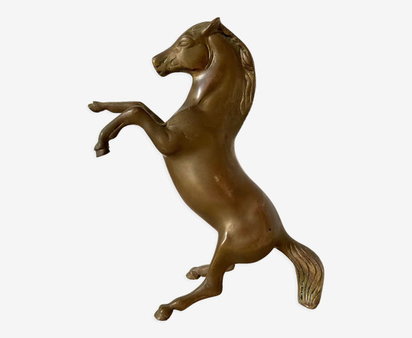 Cheval en laiton