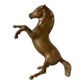 Brass horse