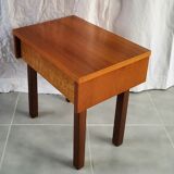 Teak bedside