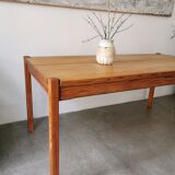 Scandinavian table in fir circa 1960