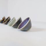 Mid-century modern set of 5 small bowls Rörstrand Carl Harry Stålhane, Sweden