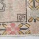 Soft Red & Beige Classic Vintage Area Rug, 127x215 Cm