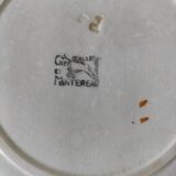 Set of 5 soup plates – Creil & Montereau – Œillet model