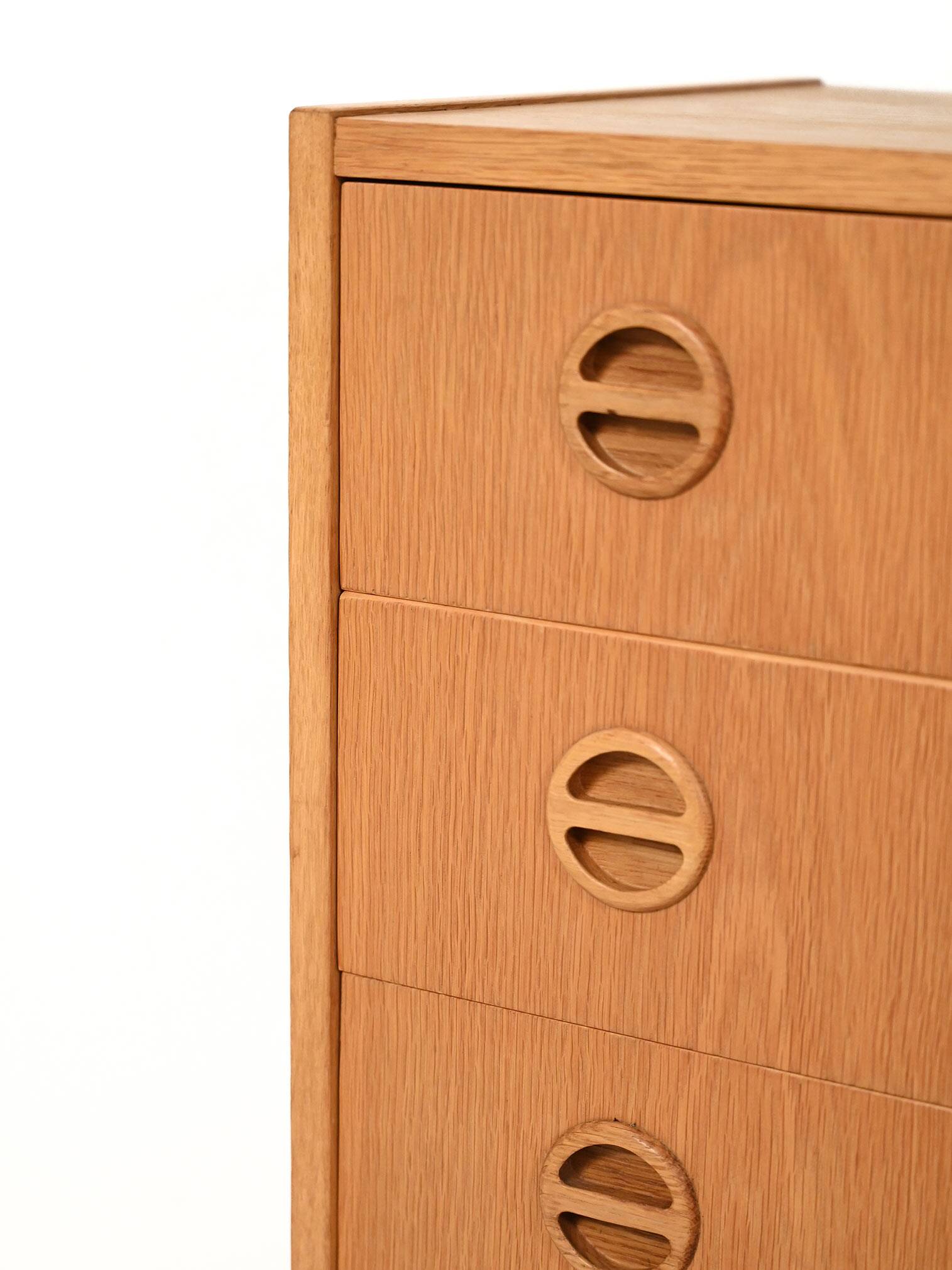 Commode en chêne par Arne Wahl Iversen