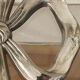Lancel trivet, bow and ribbon, silver-plated metal