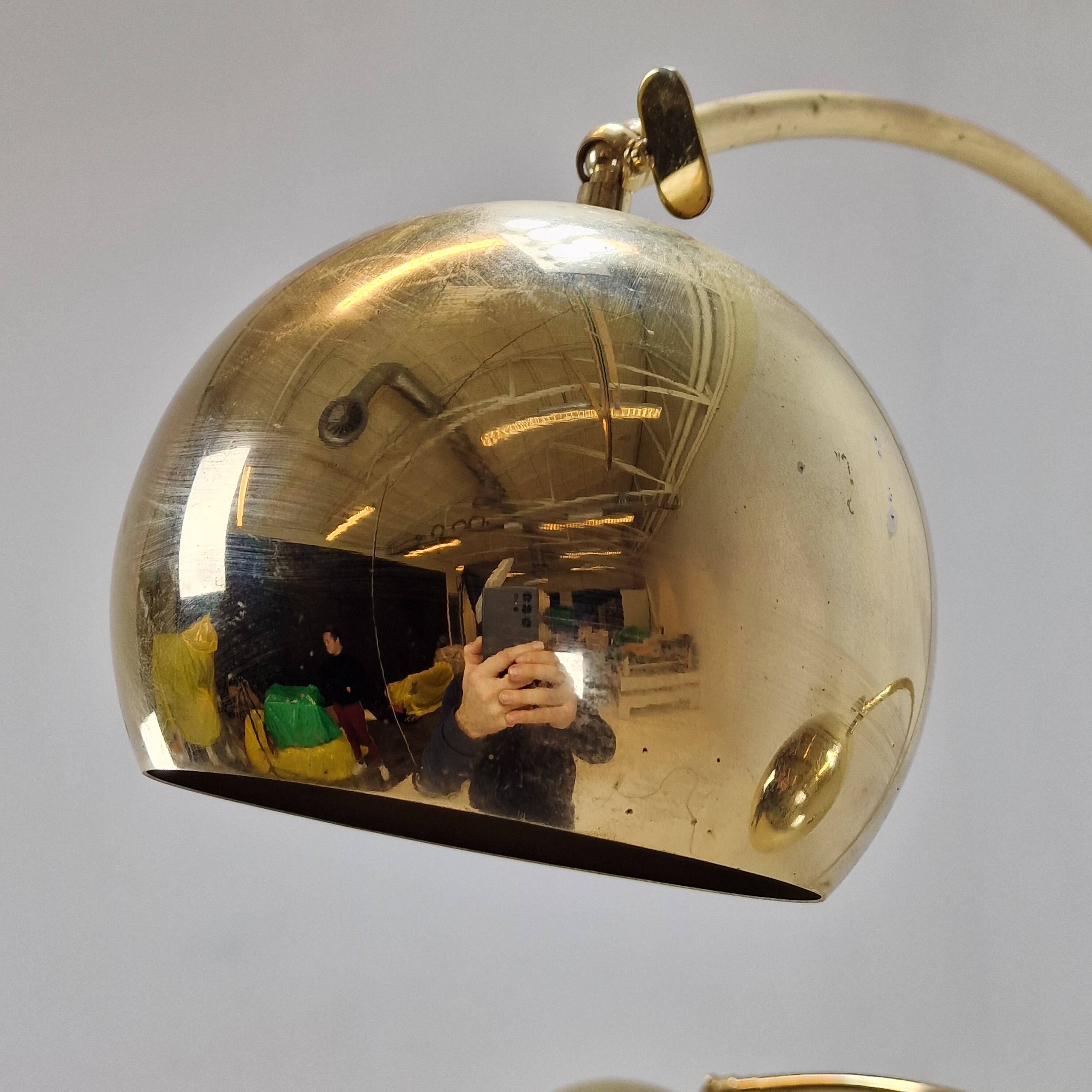 Floor Lamp With Brass, Germany 1970's