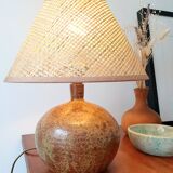 Baudat vintage sandstone lamp