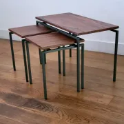 Rosewood nesting tables by Cees Braakman for Pastoe, 1960