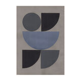 Collage on paper 26x36cm, signed Eawy