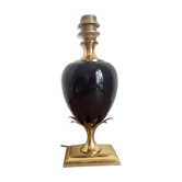 Pied de lampe en laiton, des années 60
