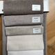 Fauteuil GFM-64, conçu par Edmund Homa dans les années 70, beige gris.