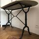 Table bistrot en marbre
