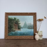 Landscape oil painting