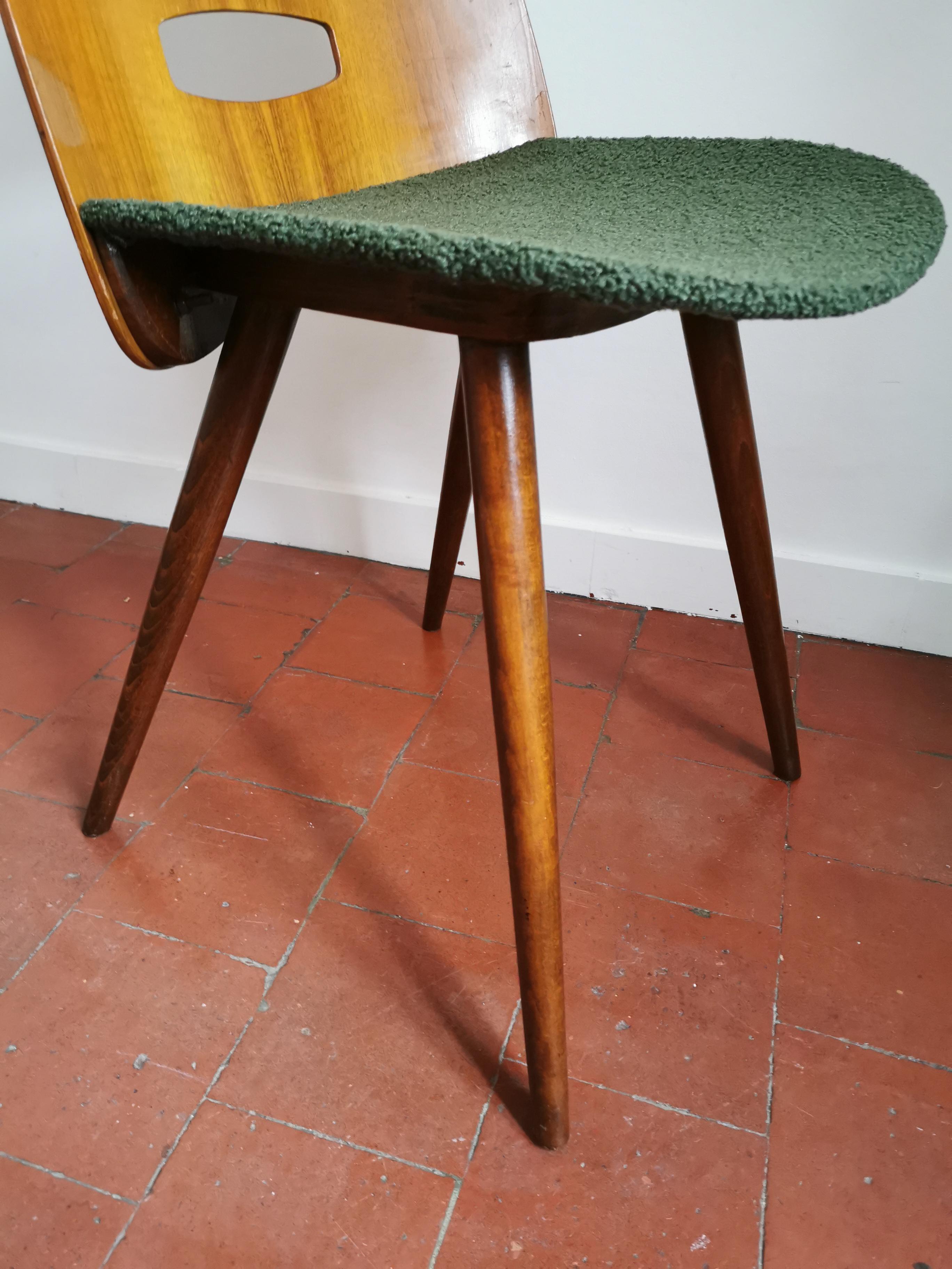 Chaise du designer tchèque F. Jirak pour Tatra 1960