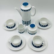 Service Café Porcelaine Thomas Germany Medaillon 70s