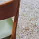 Pair of 50's Scandinavian style mahogany chairs