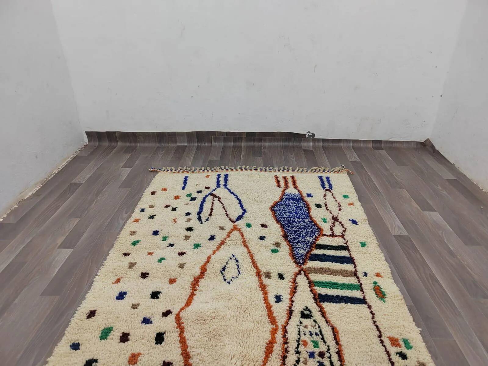 Large handmade Berber rug 3 x 2 m