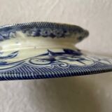 Plate with peedouche Creil & Montereau model Flora liseron