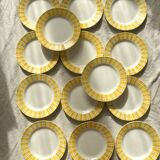 Digoin dessert plates X14