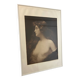 portrait of a woman, 19th century photo A. Piot
