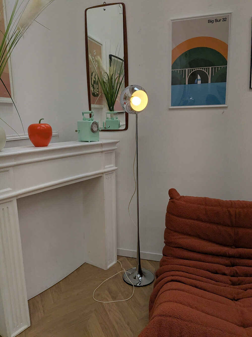 Vintage Italian floor lamp by Goffredo Reggiani