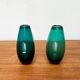 Mid-century German glass vases by Karl Friedrich Glas, 1960s, set of 2.