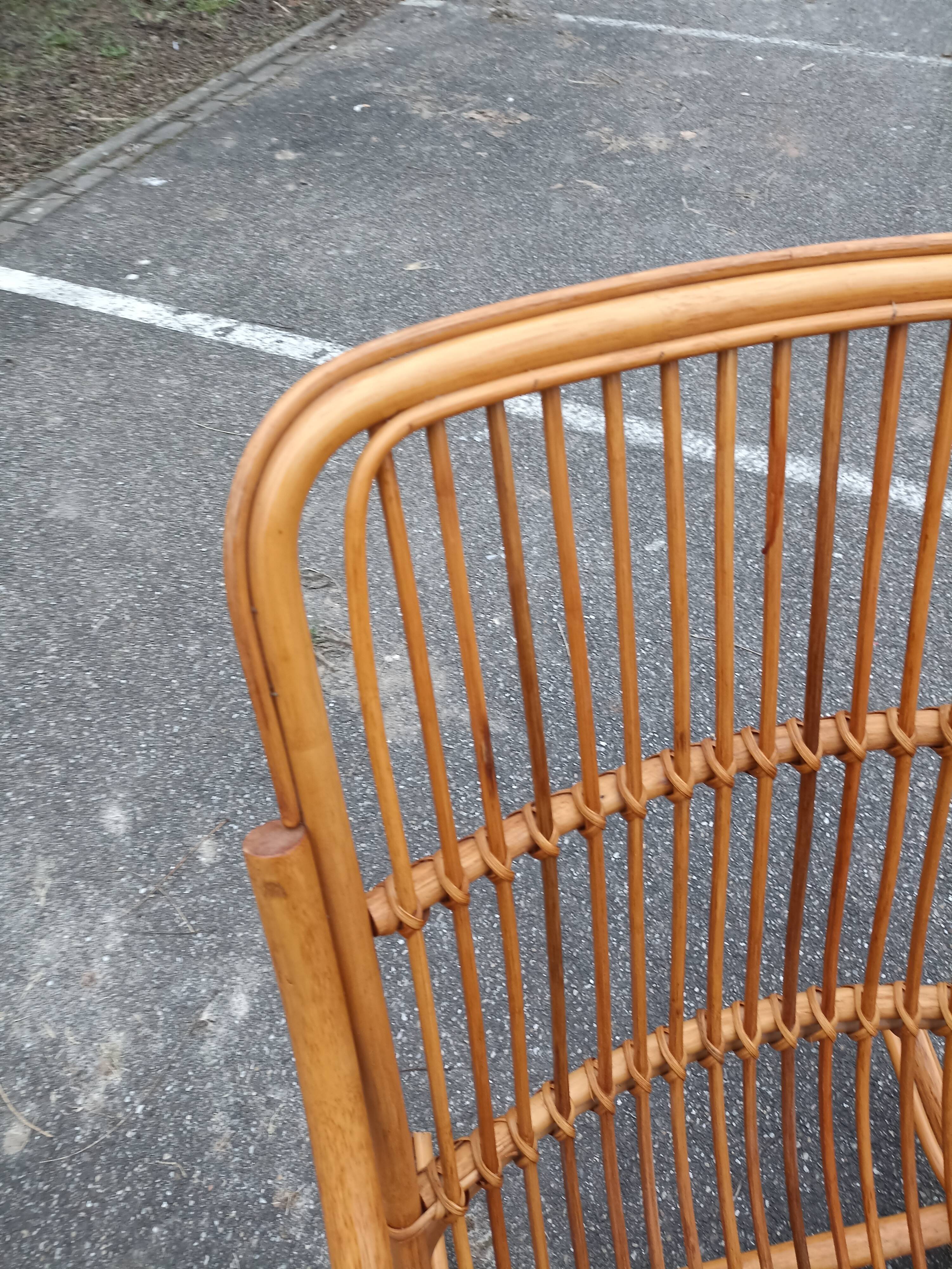 Rattan rocking chair