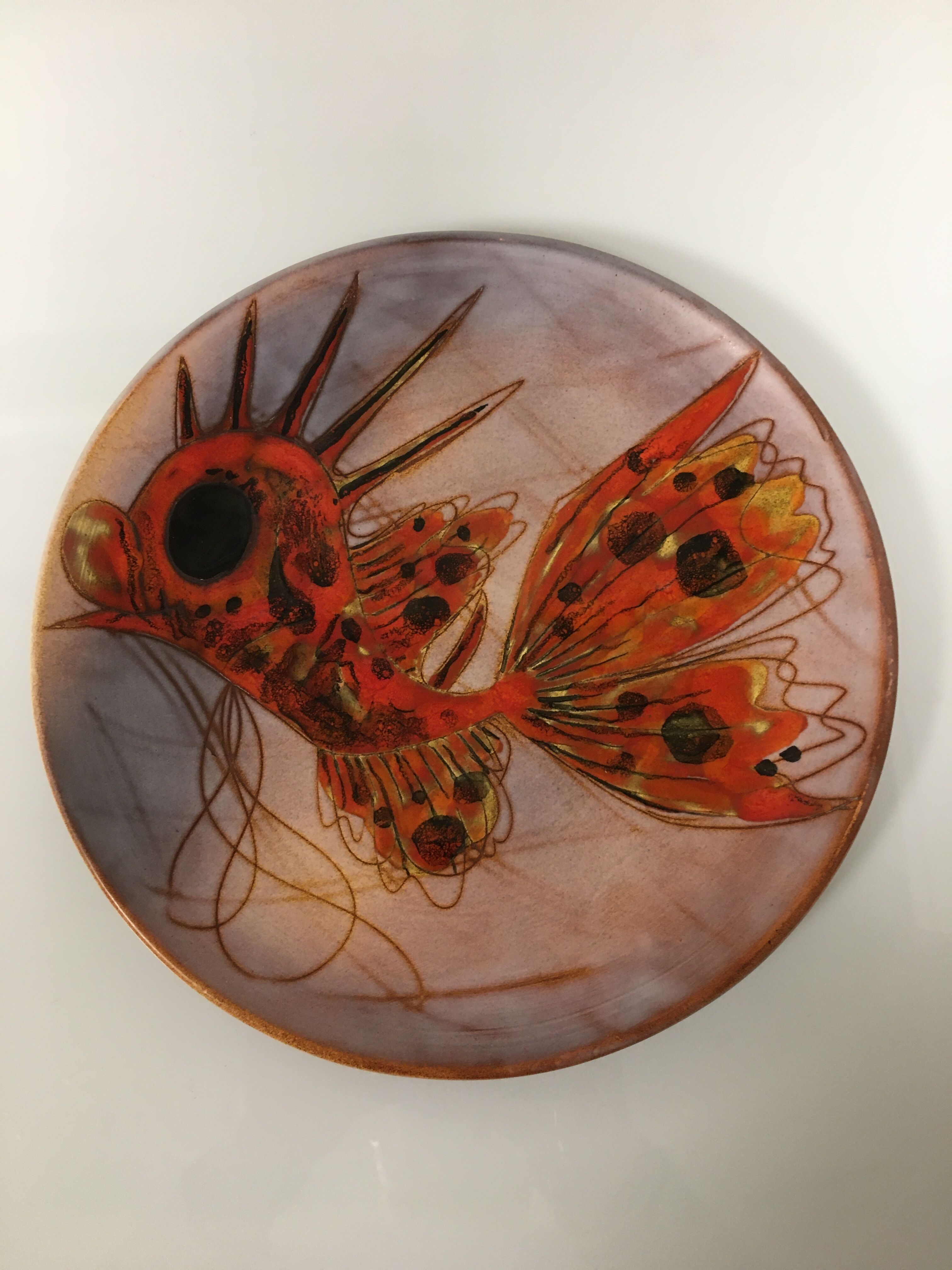 6 plates of fish Monique Brunner, Vence, Vallauris