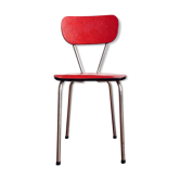 Red chair formica
