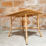 Rattan coffee table