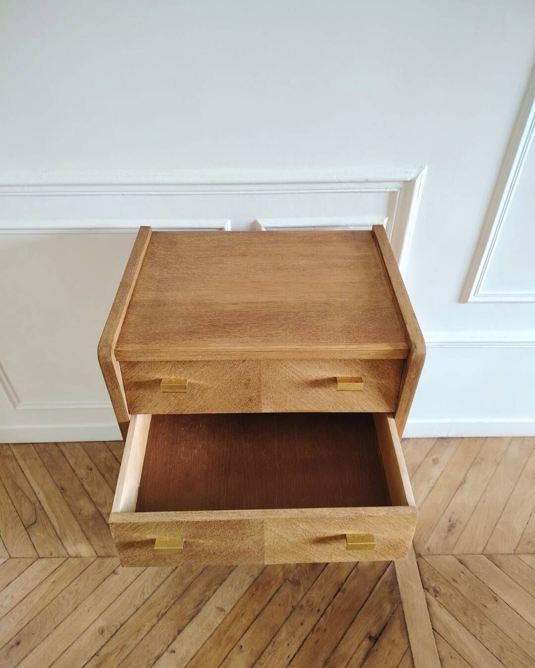 Renovated vintage chest of drawers, Scandinavian style, 1950s-60s.