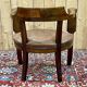 Regency style desk and armchair from the Napoleon III period - late 19th century