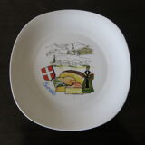 7 berry high porcelain cheese plates