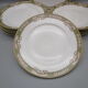 Old dessert service in Limoges porcelain