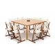 Square table ConDogu by Luigi Massoni for Porro, 1970s