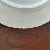 Platter and 11 dessert plates in Chapus Frères Limoges porcelain
